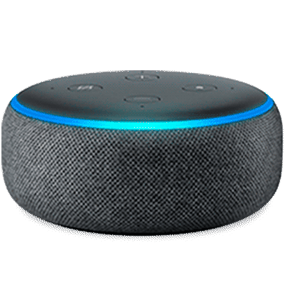imagem do aparelho Amazon Echo Dot 3 Geração.
