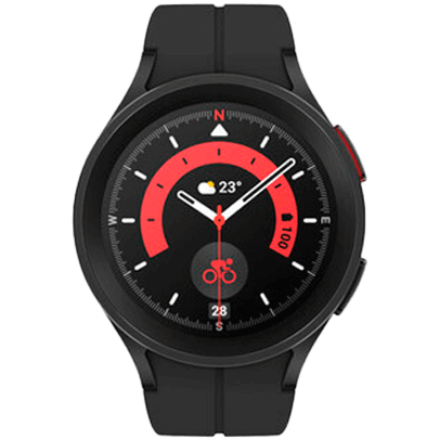 Foto do Galaxy Watch5 Pro BT 45mm.