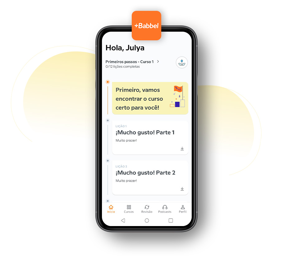 Imagem do app Babbel
