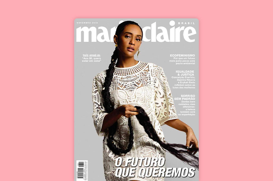 Capa da revista Marie Claire.