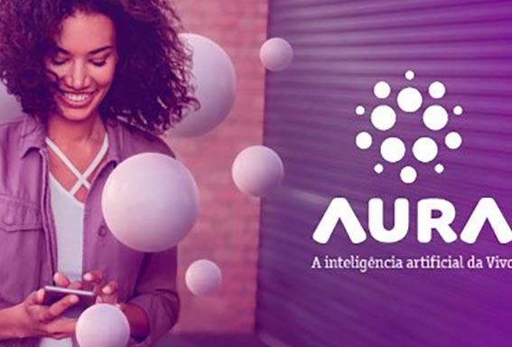 Imagem de divulgação da Aura, inteligência artificial da Vivo.