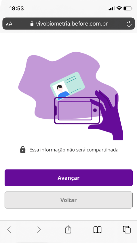 Printscreen da tela inicial do GoBefore