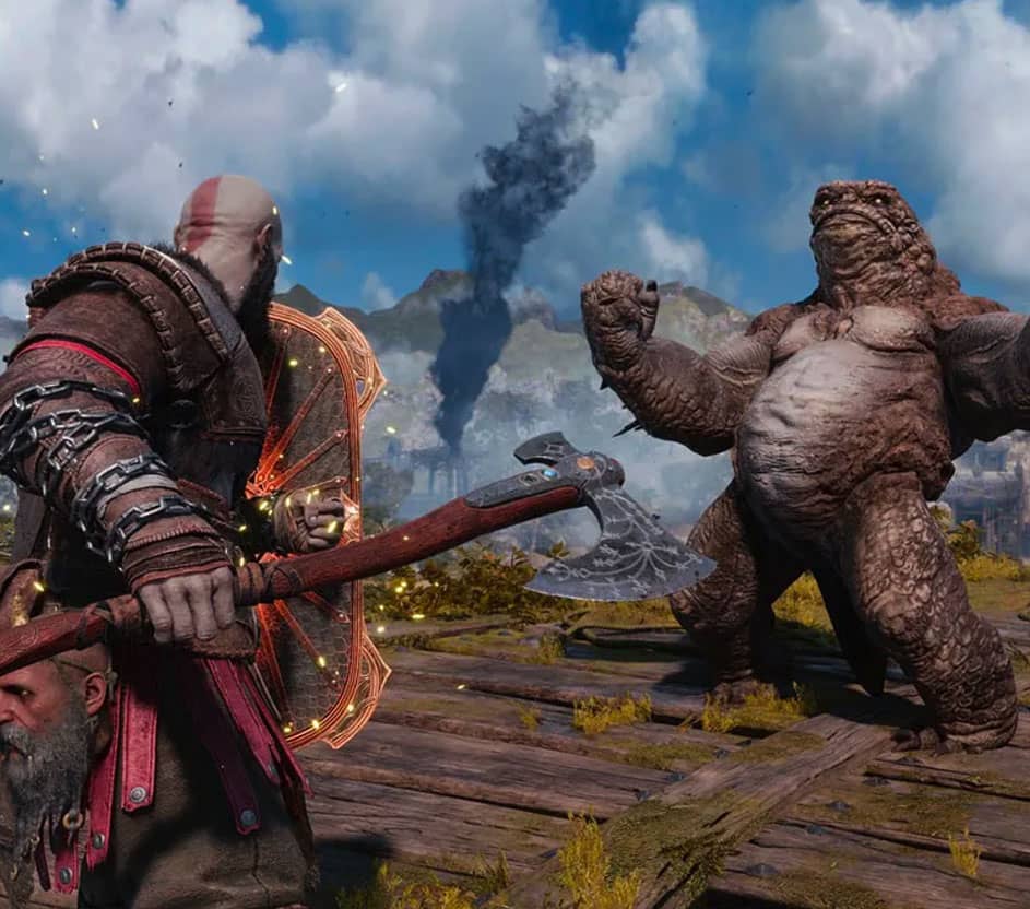 Imagem do jogo God Of War Ragnarok