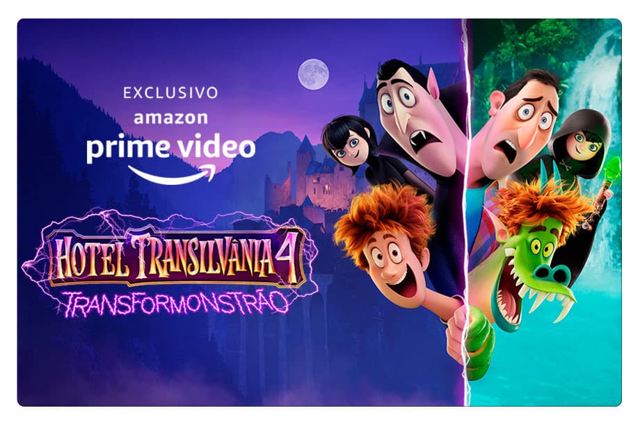 Imagem do poster do filme Hotel Transilvânia, Transformonstrão