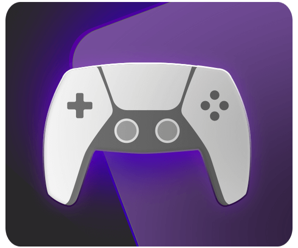 Ilustração deum controle de videogame.
