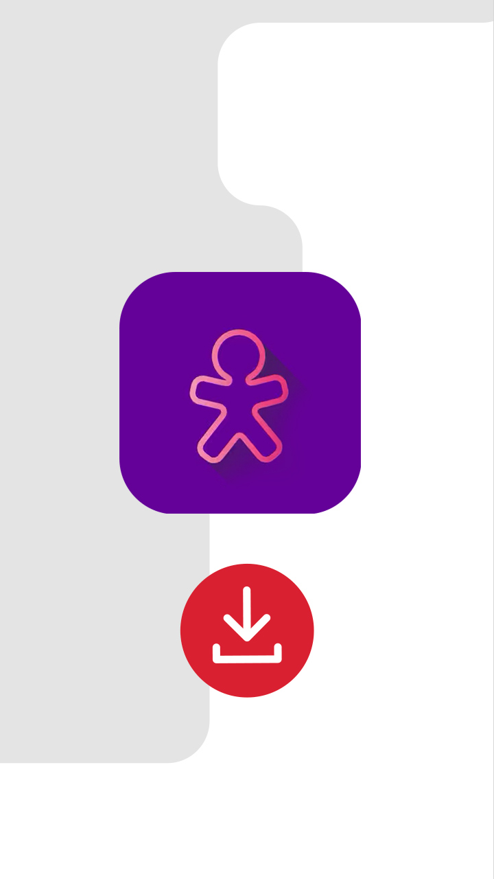 Ilustração indicando download do App Vivo