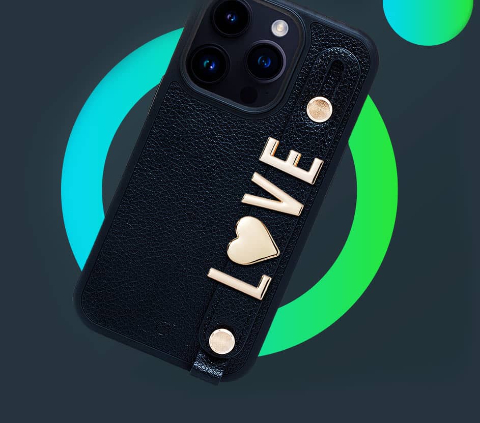 Imagem de celular utilizando a capa da marca Ovvi.