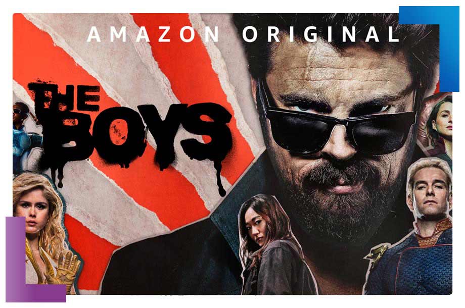 Imagem promocional da série The Boys.