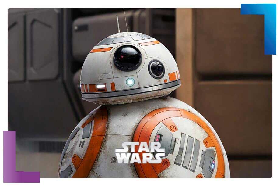 Imagem promocional da franquia Star Wars.