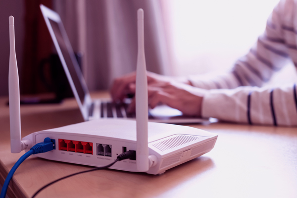 Imagem de roteador Wi-fi