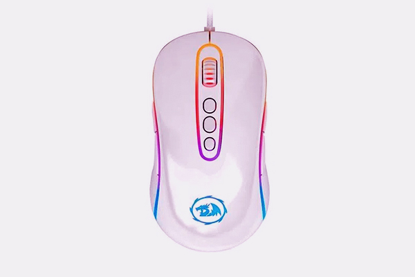 Imagem de um mouse gamer