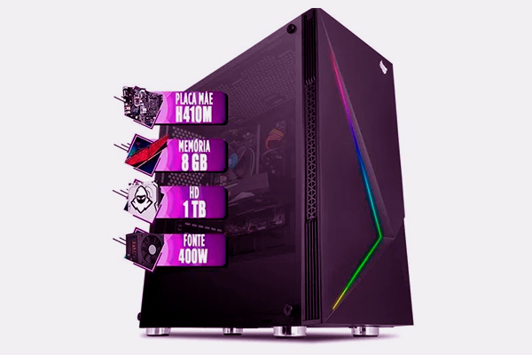 Imagem de um PC gamer