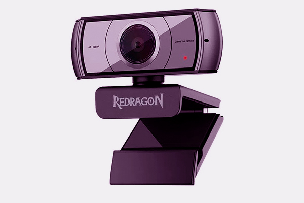Imagem de uma webcam gamer