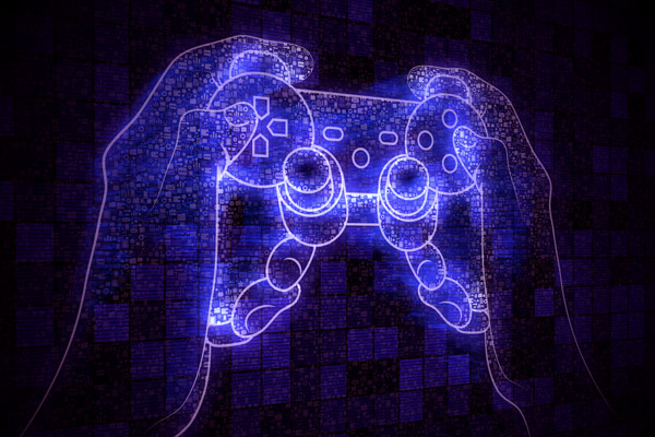 Imagem de controle de videogame