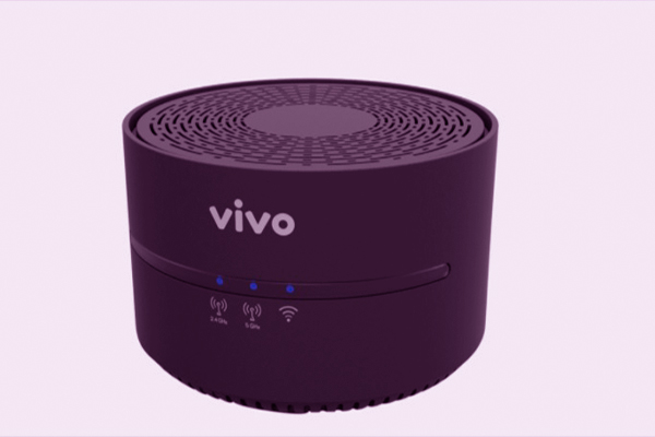 Imagem de um repetidor de sinal wi-fi.