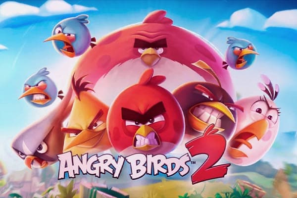 Cena do jogo para celular Angry Birds 2