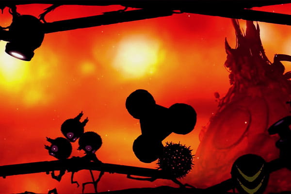 Cena do jogo para celular Badland