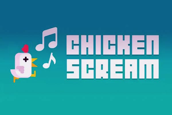 Cena do jogo para celular Chicken Scream