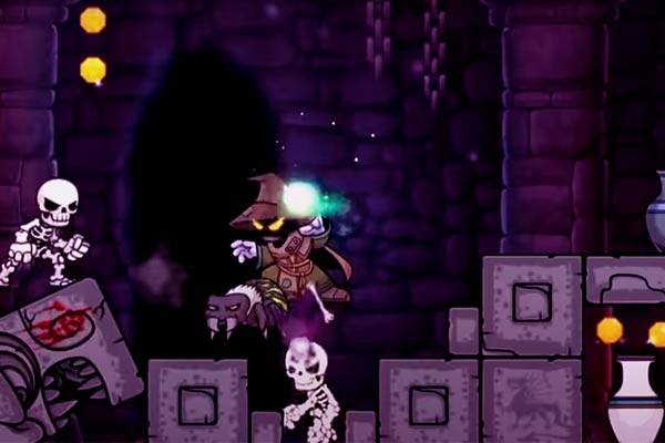 Cena do jogo para celular Magic Rampage