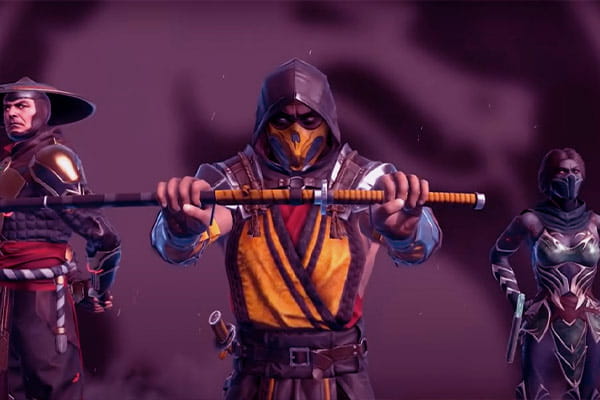 Cena do jogo para celular Mortal Kombat Mobile