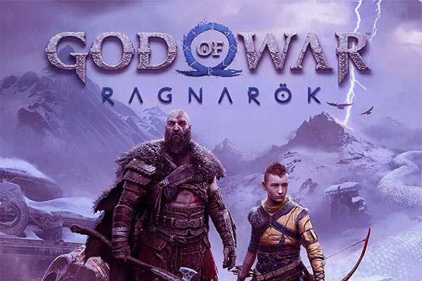 Cena do jogo God of War Ragnarok