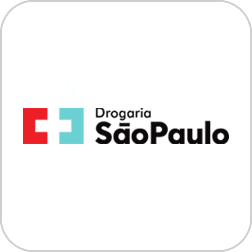 Logo da farmácia Drogaria São Paulo.