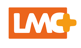 Logo do canal LMC+.