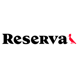 Logo da marca de camisetas Reserva.