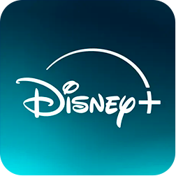Logo app Disney+.